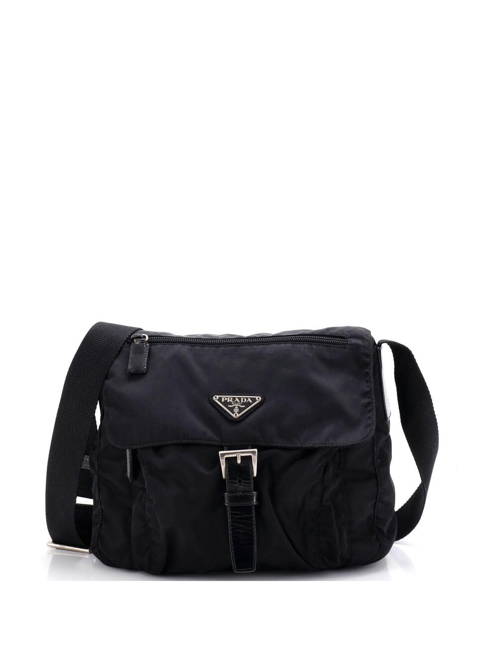 Prada Buckle Messenger Bag Tessuto #301317P70B